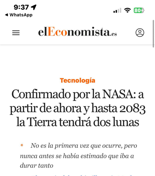 ¿Dos lunas hasta 2083? La verdad sobre la nueva “cuasi-luna” y cómo leerla con alma lunar