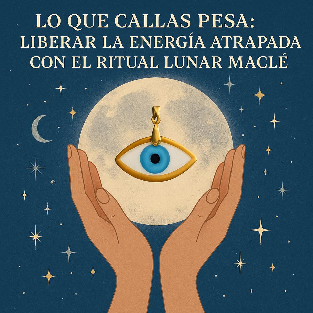 Lo que callas pesa: liberar la energía atrapada con el Ritual Lunar MacLé