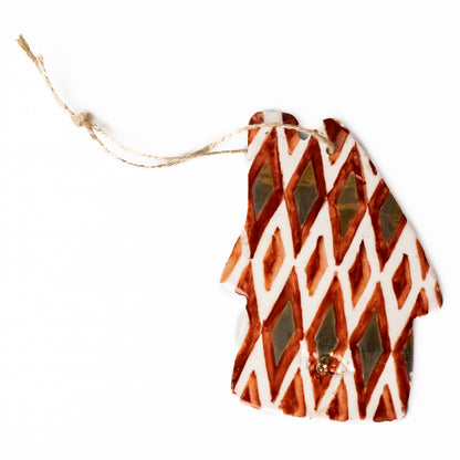 Adornos de Navidad MacLé® – Serie Casitas de Porcelana