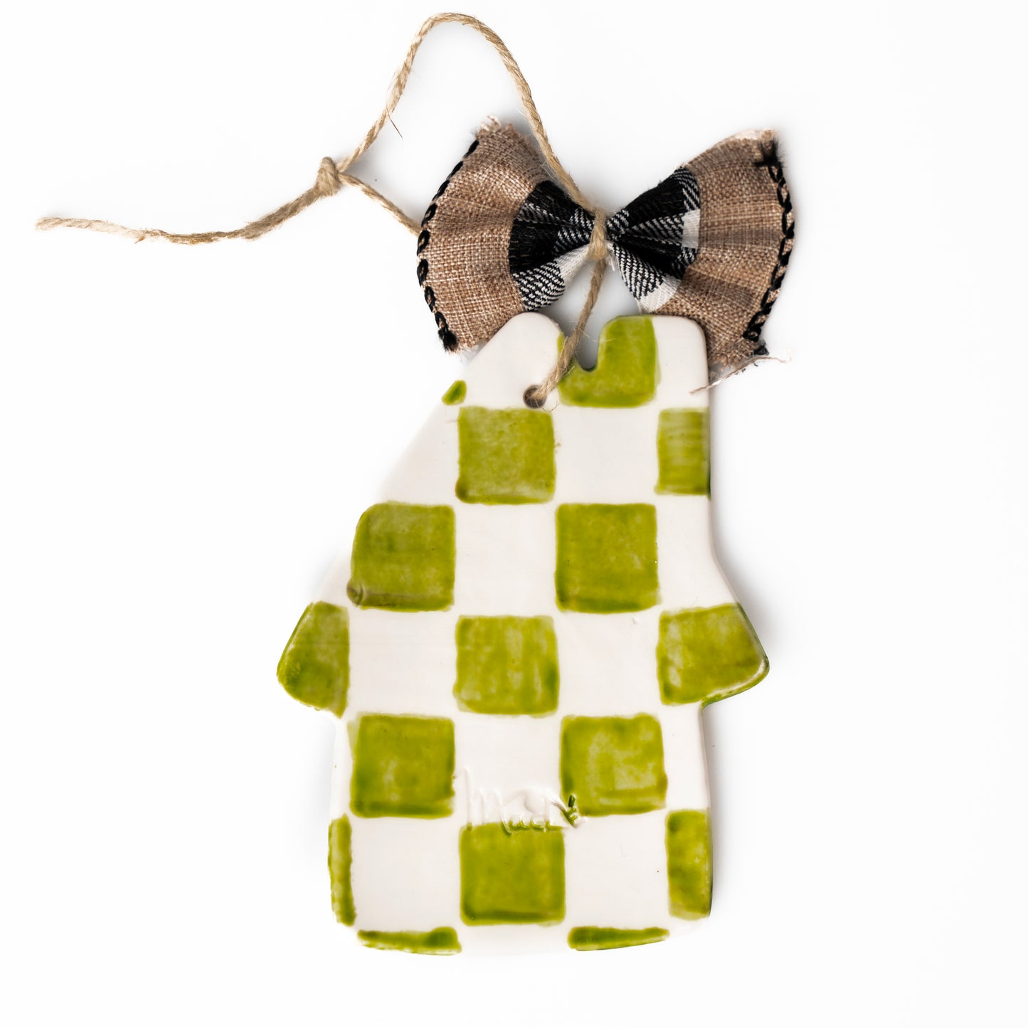 Adornos de Navidad MacLé® – Serie Casitas de Porcelana